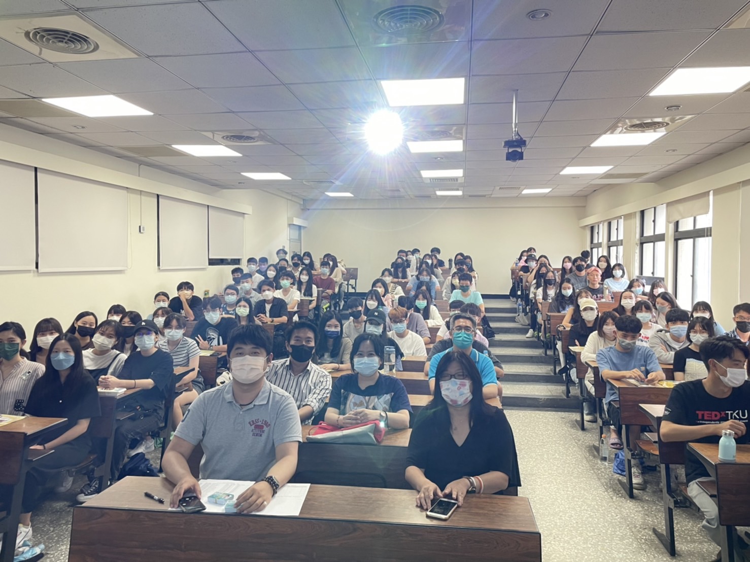 111學年大學部及碩士班新生開學典禮及說明會(111.9.1-9.2)